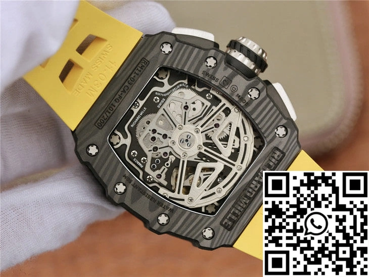 Richard Mille RM11-03 KV Factory Carbon Fiber Case SportInspired 2469