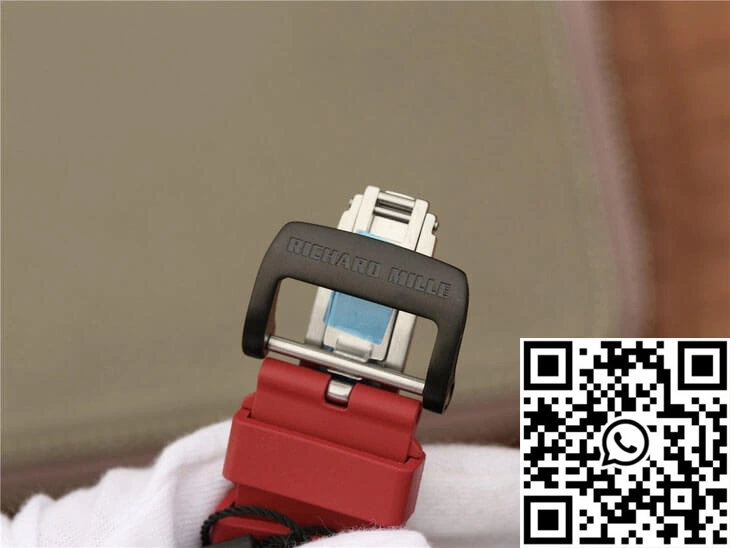 Richard Mille RM11-03 KV Factory Carbon Fiber Red Strap FreshLook 2457
