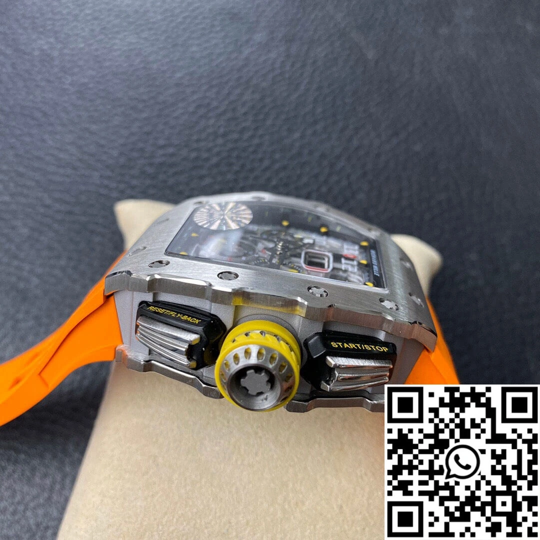 Richard Mille RM11-03 KV Factory Orange Rubber Strap Casual 2320
