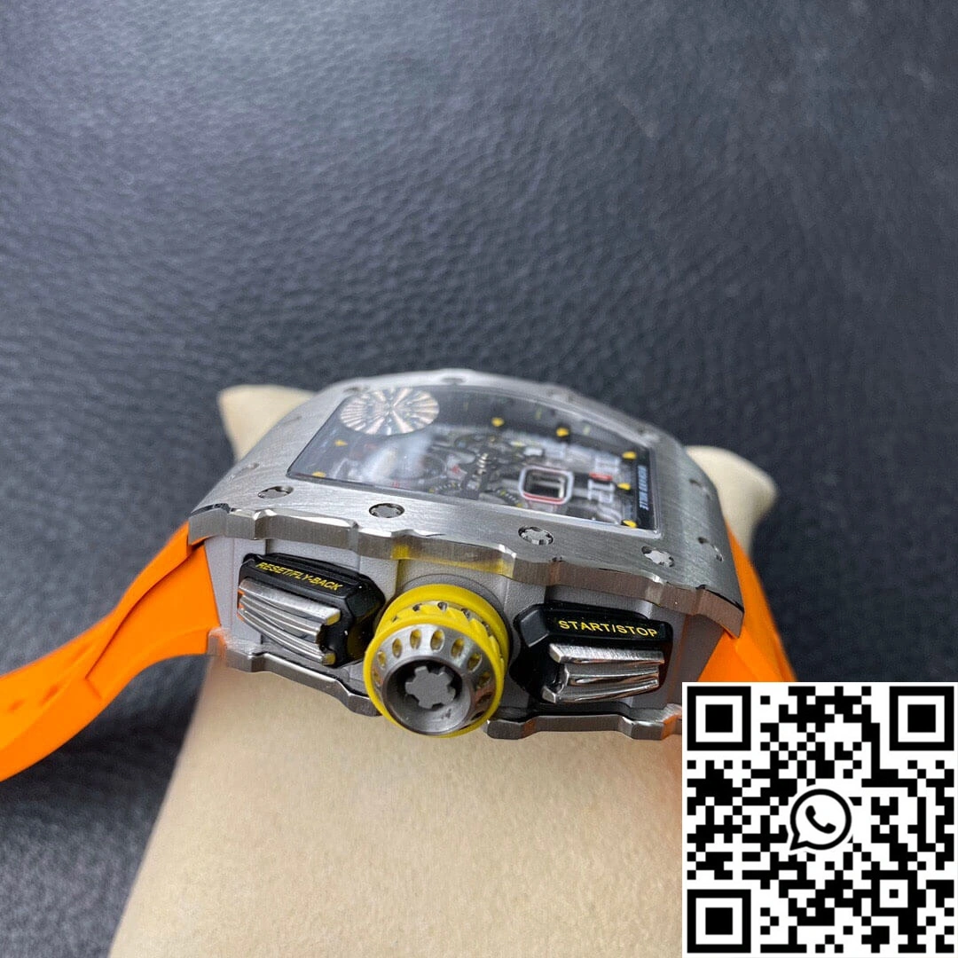Richard Mille RM11-03 KV Factory Orange Rubber Strap Casual 2320