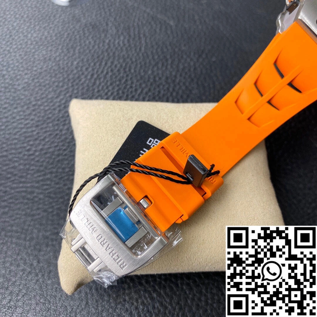 Richard Mille RM11-03 KV Factory Orange Rubber Strap Casual 2320