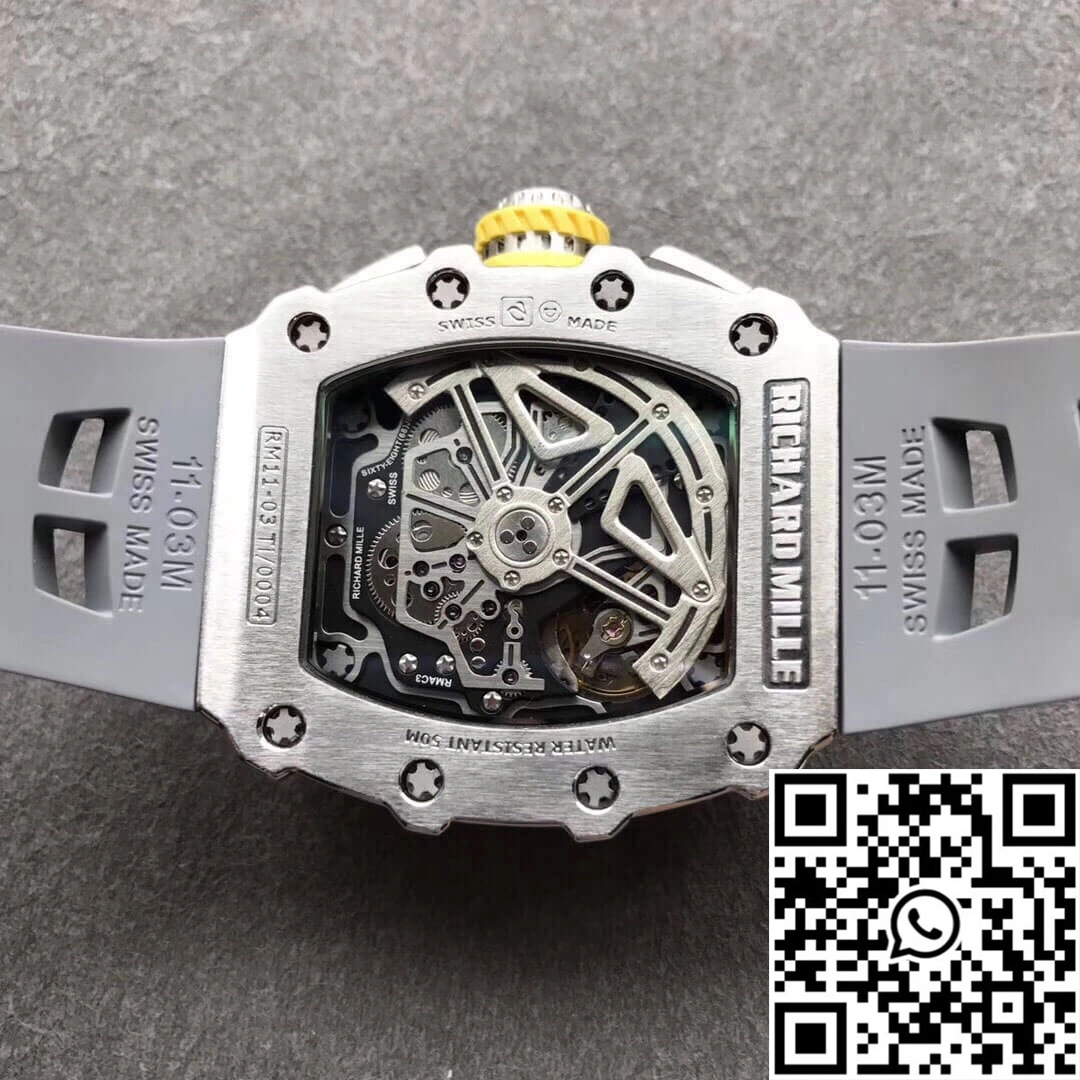 Richard Mille RM11-03 KV Factory Titanium Steel OdorResistant 2467
