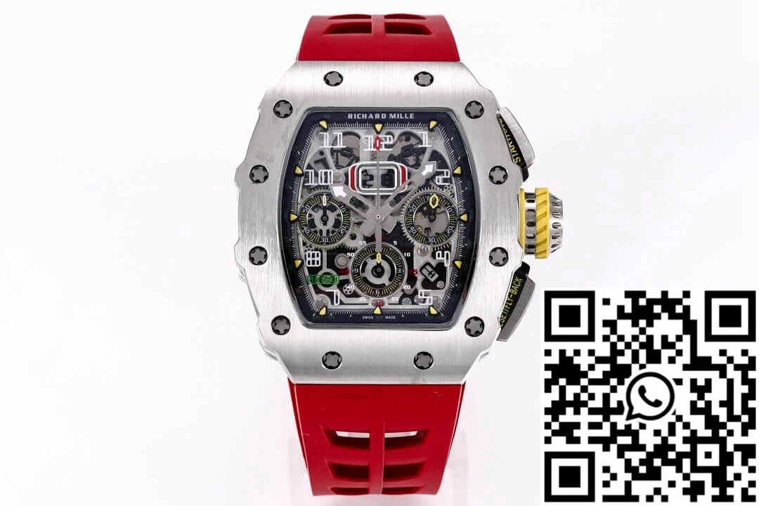 Richard Mille RM11-03RG KV Factory Titanium Red Strap Minimalist 2461