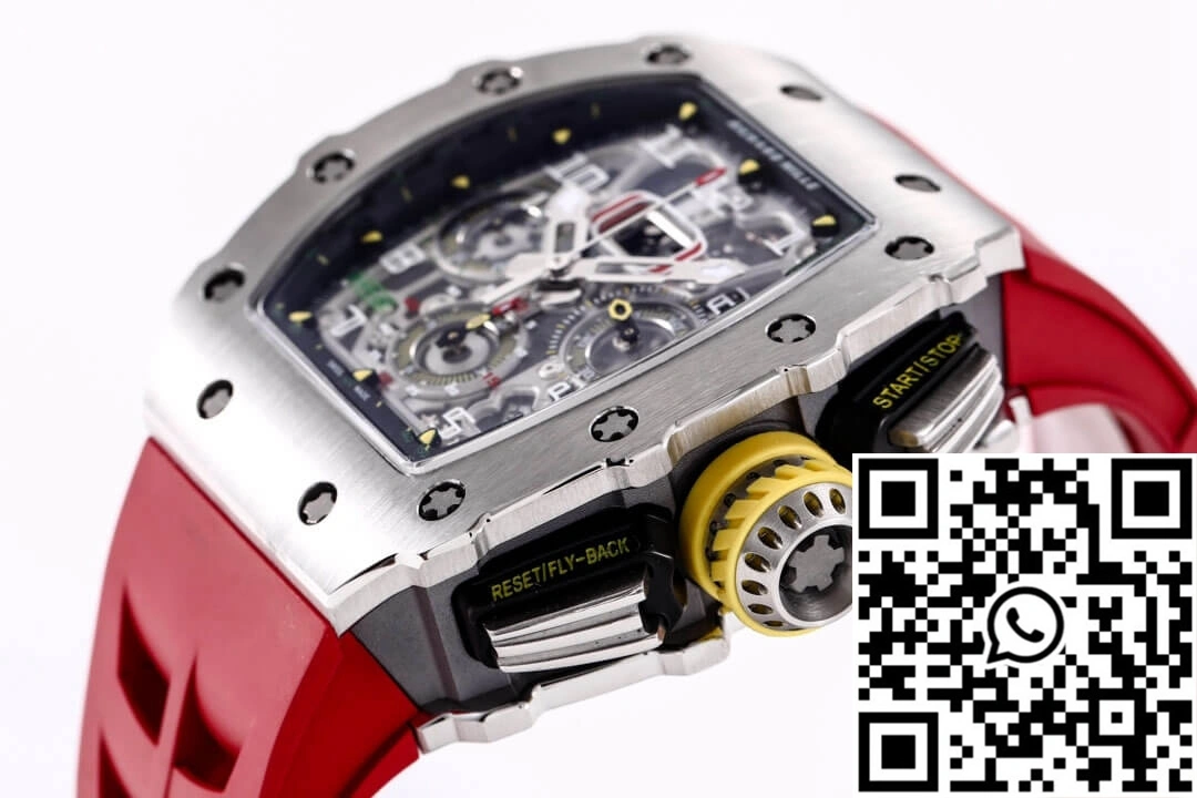 Richard Mille RM11-03RG KV Factory Titanium Red Strap Minimalist 2461