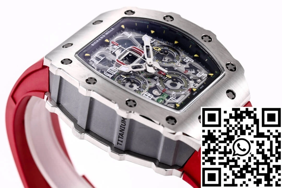 Richard Mille RM11-03RG KV Factory Titanium Red Strap Minimalist 2461