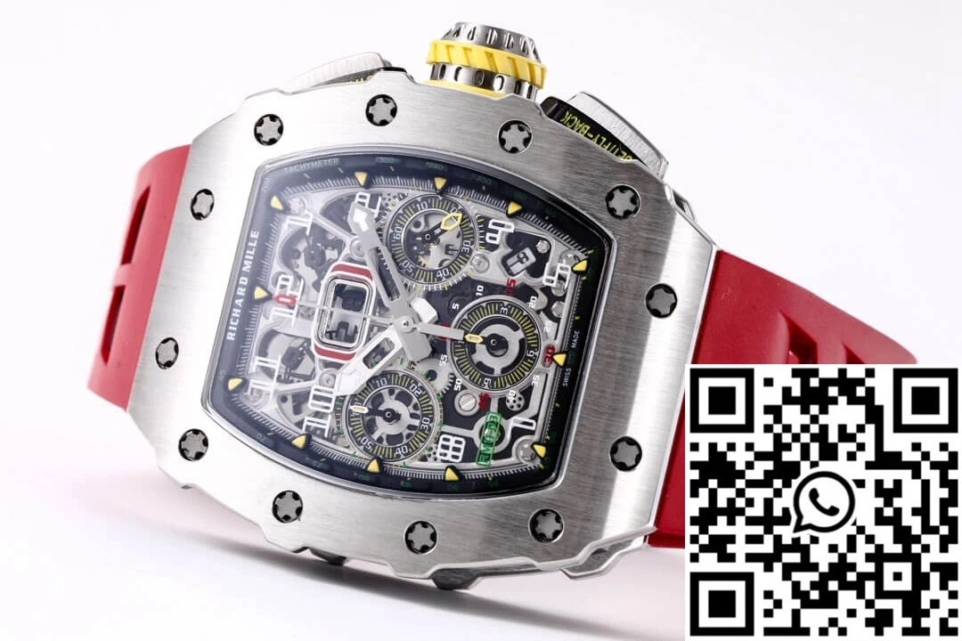 Richard Mille RM11-03RG KV Factory Titanium Red Strap Minimalist 2461