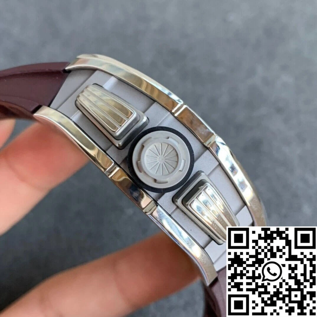 Richard Mille RM11 KV Factory Titanium Brown Strap Comfortable 2463