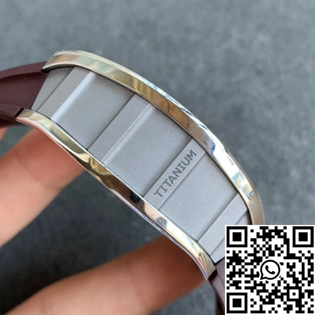 Richard Mille RM11 KV Factory Titanium Brown Strap Comfortable 2463