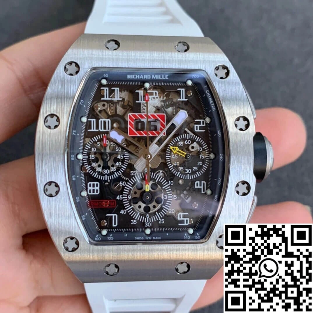 TimelessDesign Richard Mille RM11 KV Factory Titanium Skeleton Dial 2459