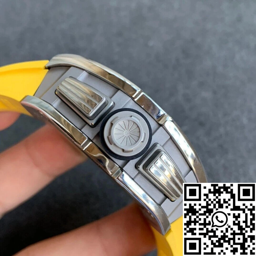 Richard Mille RM11 KV Factory Titanium Yellow Strap Casual 2460
