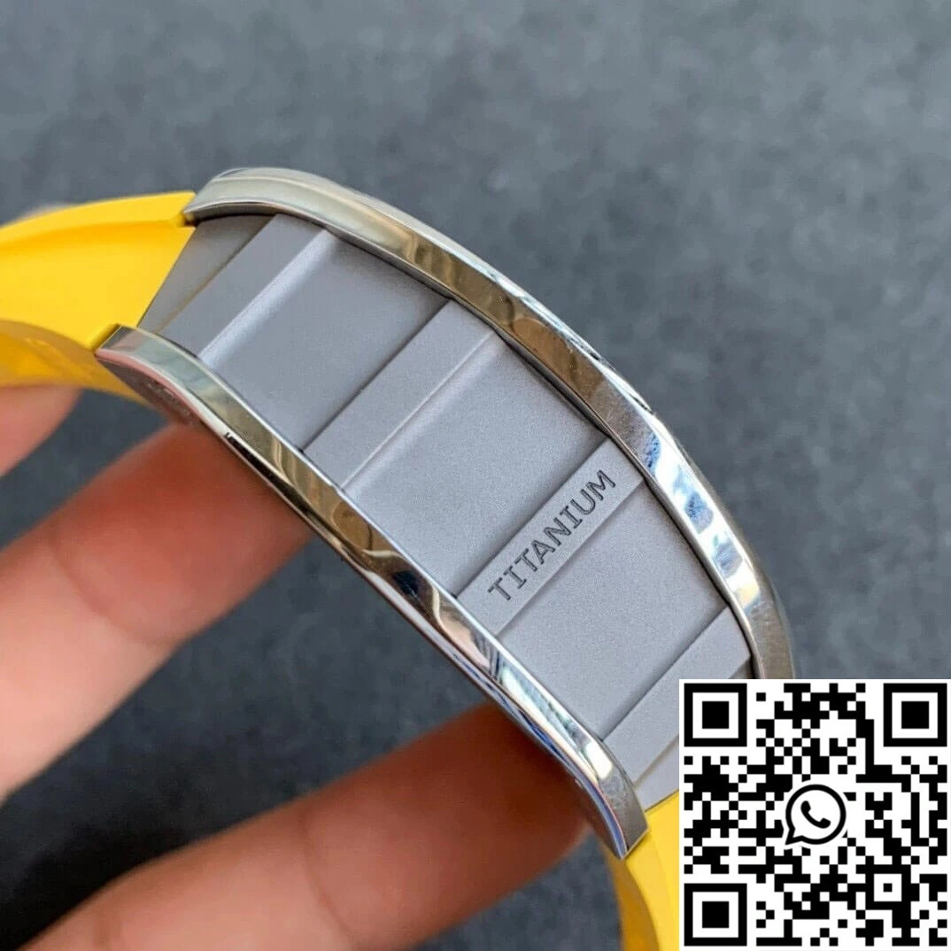 Richard Mille RM11 KV Factory Titanium Yellow Strap Casual 2460