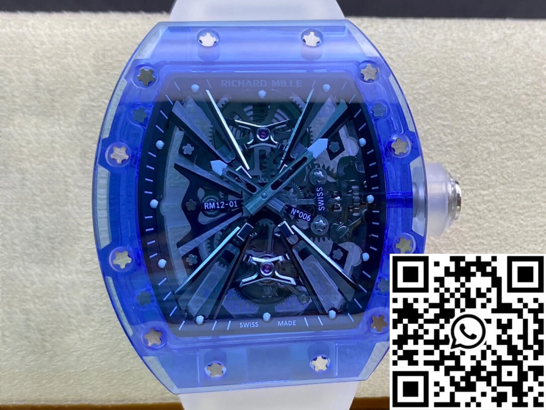 Richard Mille RM12-01 RM Factory Tourbillon Transparent Dial EyeCatching 2471