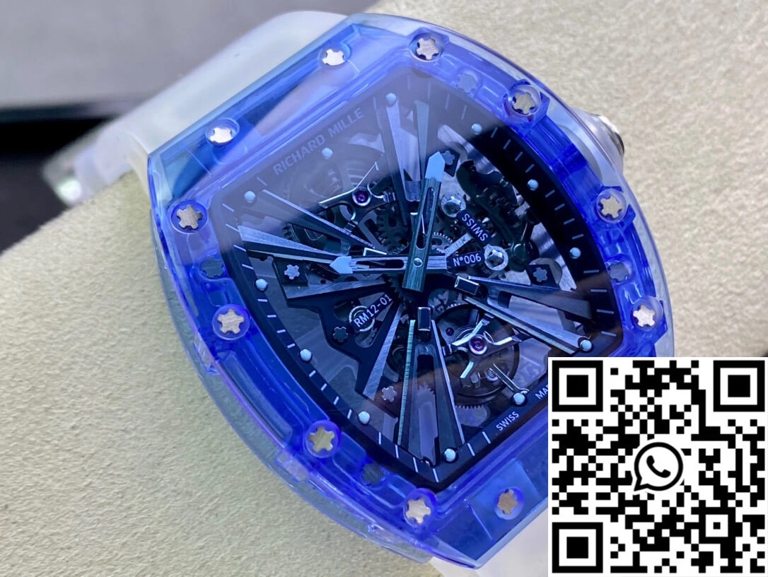 Richard Mille RM12-01 RM Factory Tourbillon Transparent Dial EyeCatching 2471