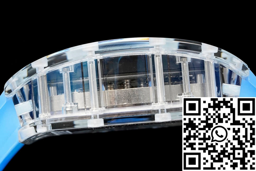 Richard Mille RM12-01 RM Factory Tourbillon Transparent Version Blue Strap SportInspired 2473