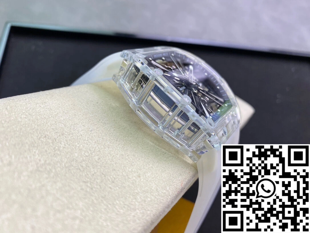 SmartChoice Richard Mille RM12-01 RM Factory Tourbillon Transparent Version Rubber Strap 2472