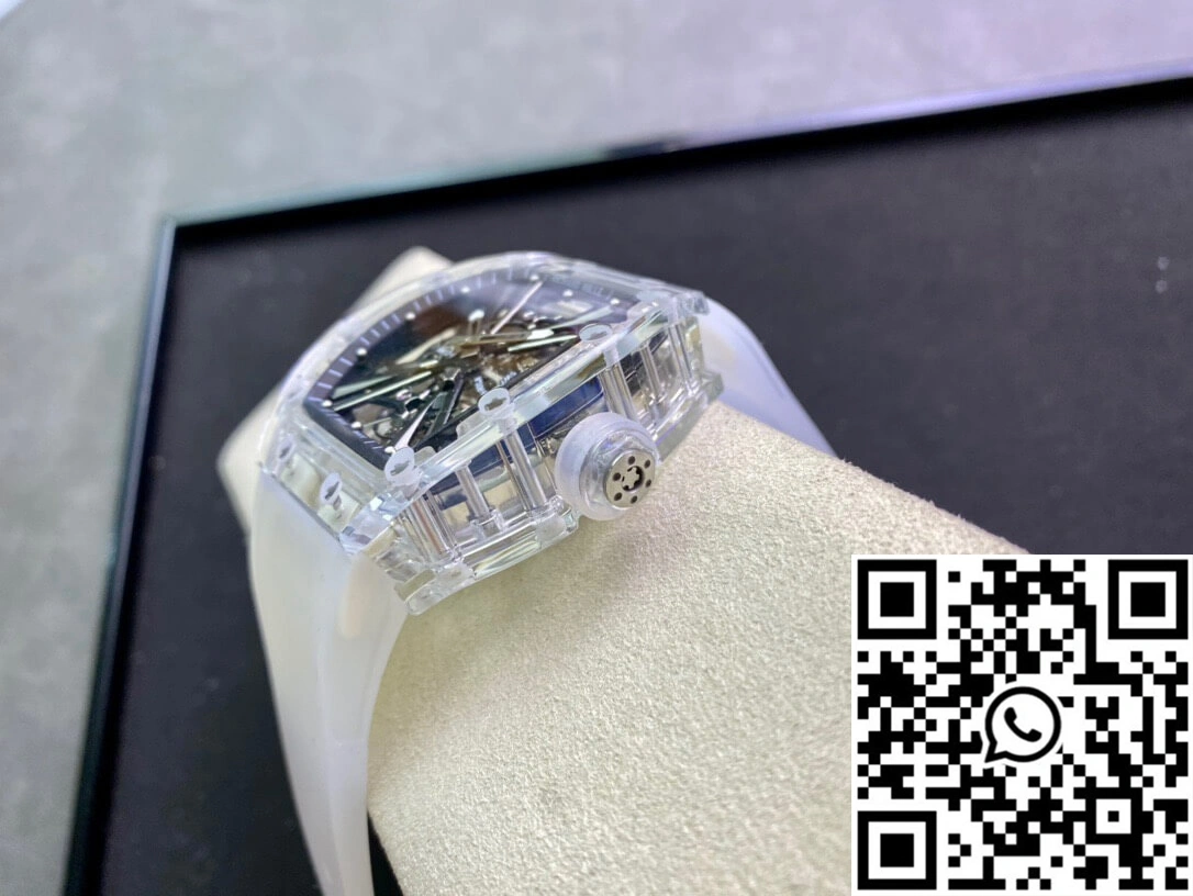 SmartChoice Richard Mille RM12-01 RM Factory Tourbillon Transparent Version Rubber Strap 2472
