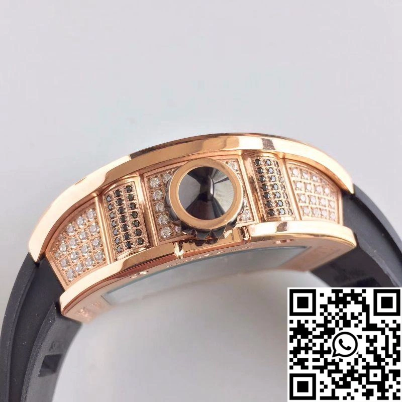 Upgraded Richard Mille RM19-02 KV Factory Tourbillon Fleur Magnolia Dial 2475