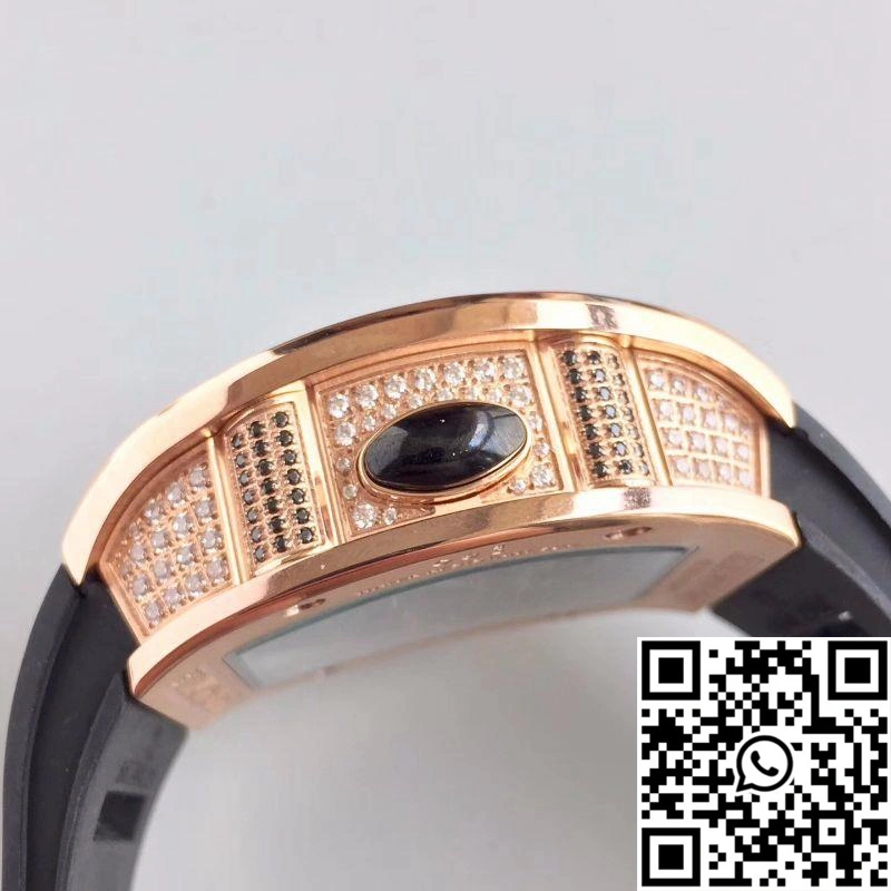 Upgraded Richard Mille RM19-02 KV Factory Tourbillon Fleur Magnolia Dial 2475