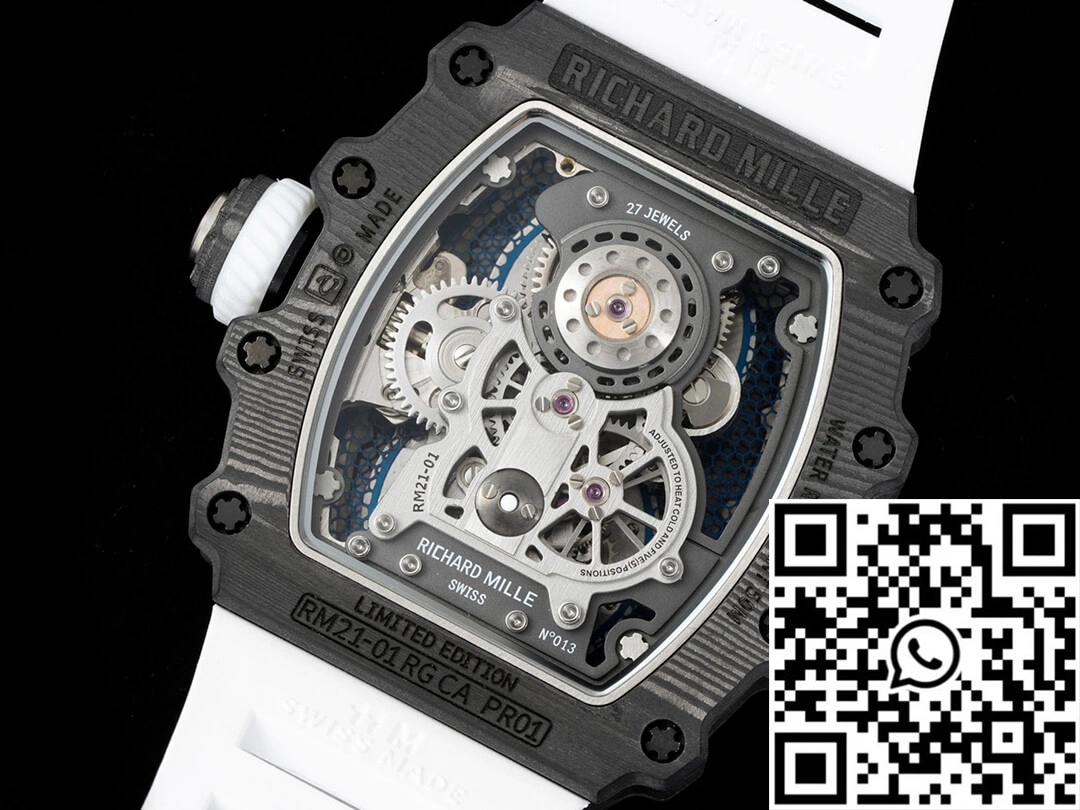 FashionForward Richard Mille RM21-01 RM Factory Tourbillon Carbon Fiber Bezel 2477