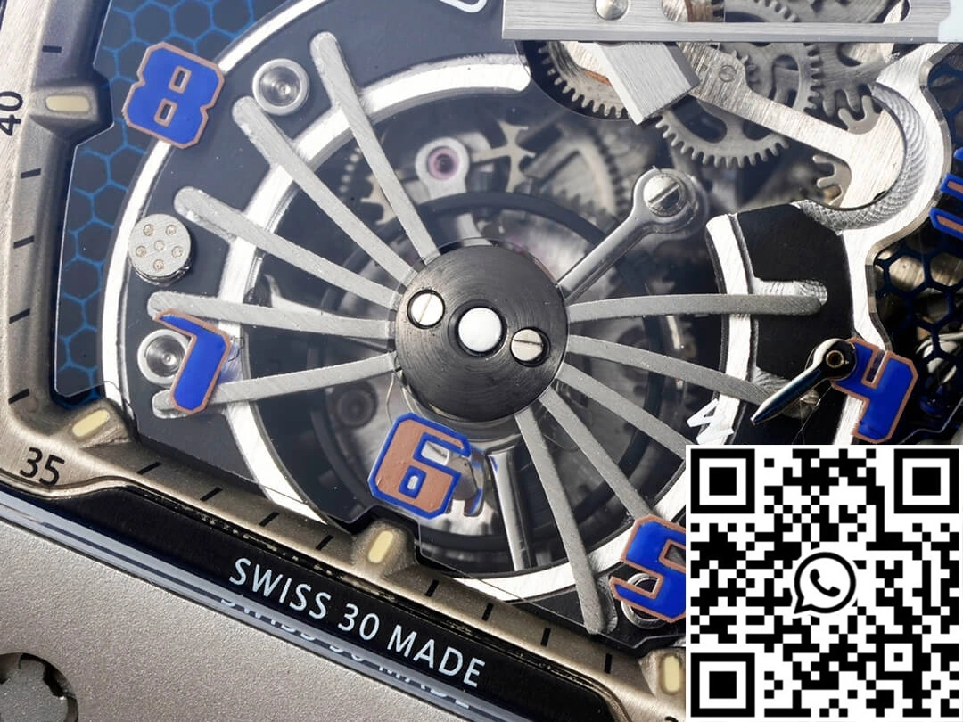 Richard Mille RM21-01 RM Factory Tourbillon Skeleton Dial Black Strap Lightweight 2476