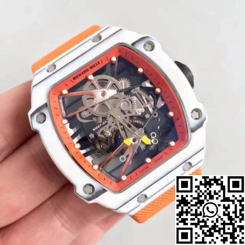 Bold Richard Mille RM27-02 Forged Carbon Black and Skeleton Dial 2344