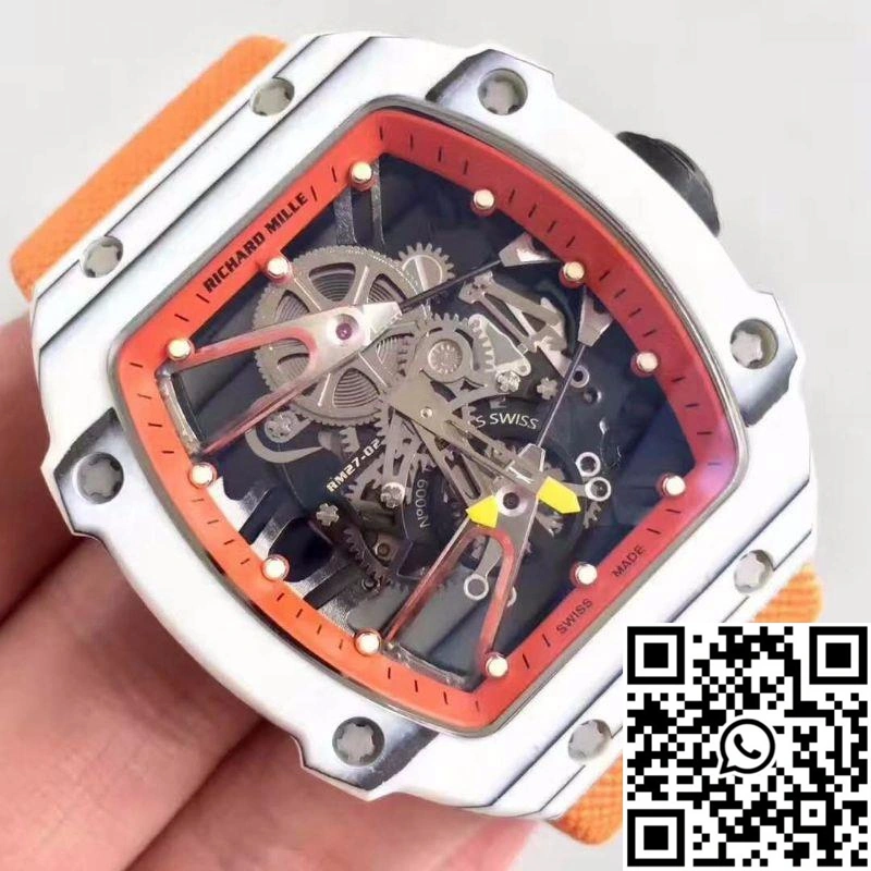Bold Richard Mille RM27-02 Forged Carbon Black and Skeleton Dial 2344