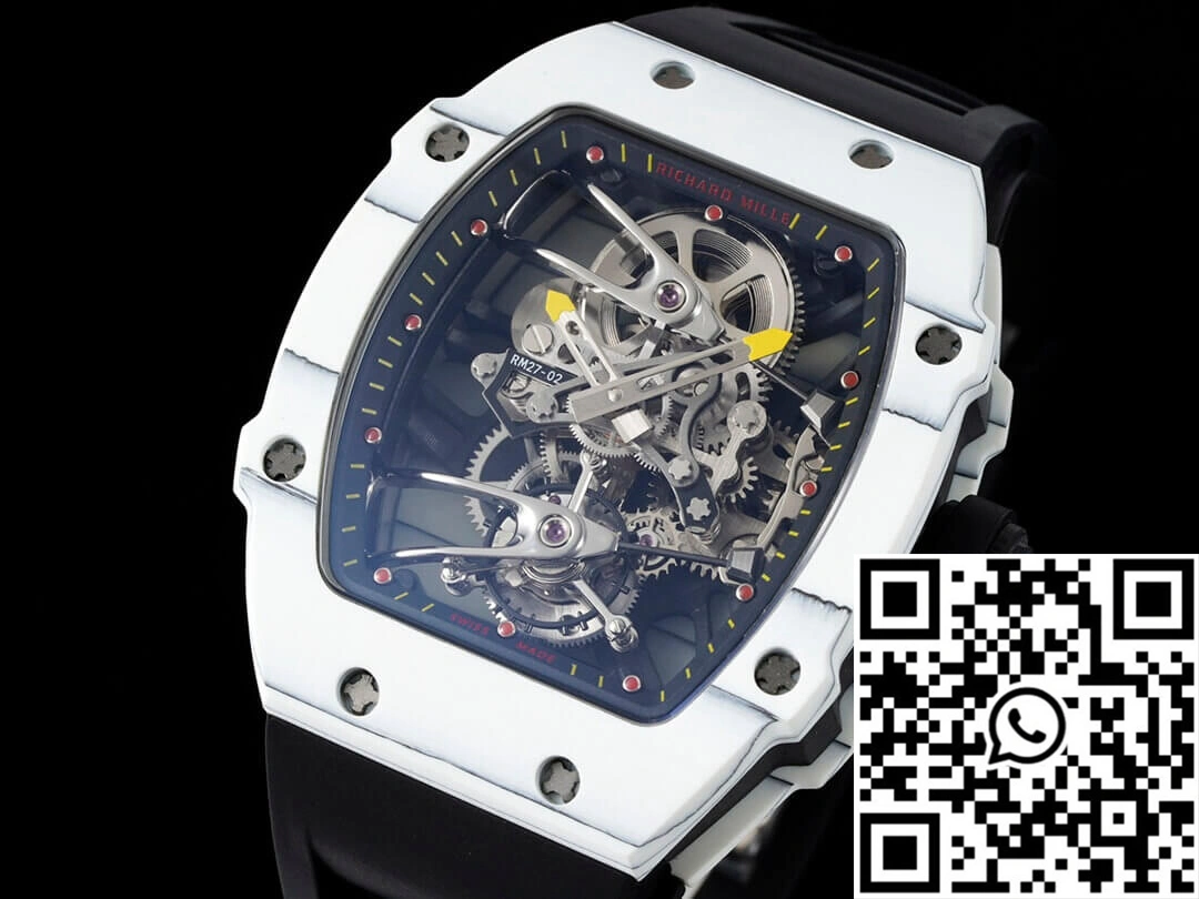 Richard Mille RM27-02 Rafael Nadal Tourbillon RM Factory Black Rubber Strap Comfortable 2341