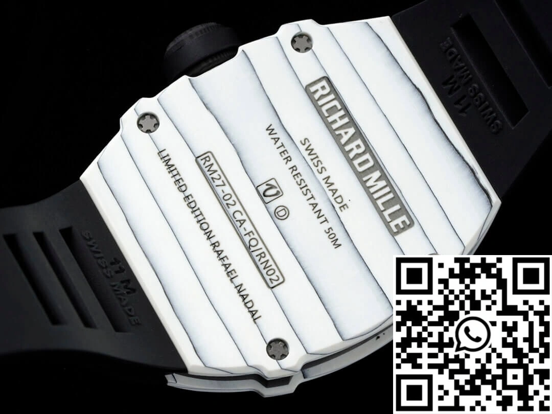 Richard Mille RM27-02 Rafael Nadal Tourbillon RM Factory Black Rubber Strap Comfortable 2341