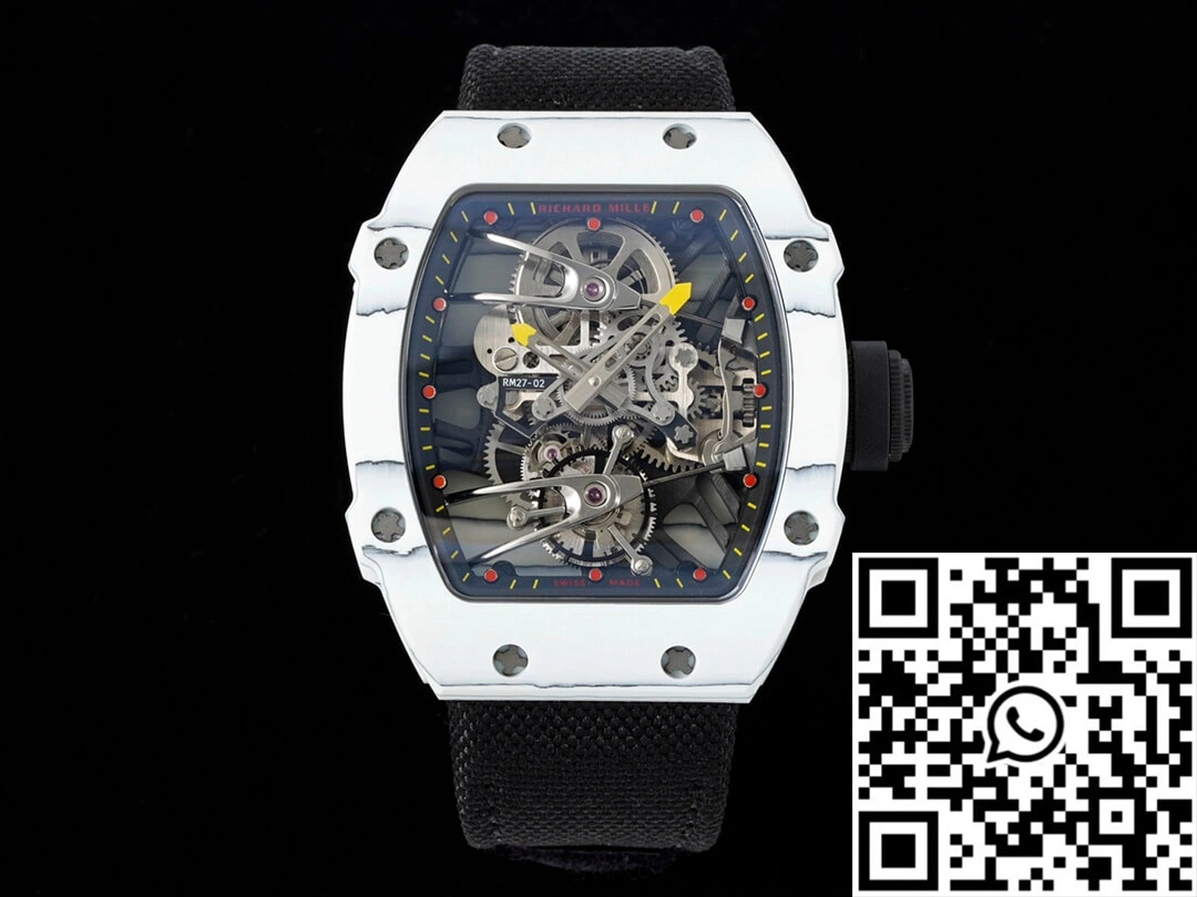 Seasonal Richard Mille RM27-02 Rafael Nadal Tourbillon RM Factory Black Strap 2355