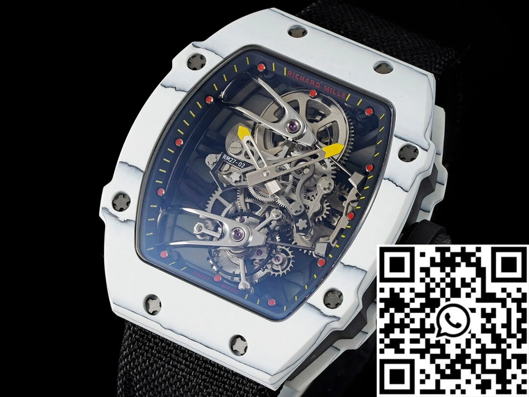 Seasonal Richard Mille RM27-02 Rafael Nadal Tourbillon RM Factory Black Strap 2355