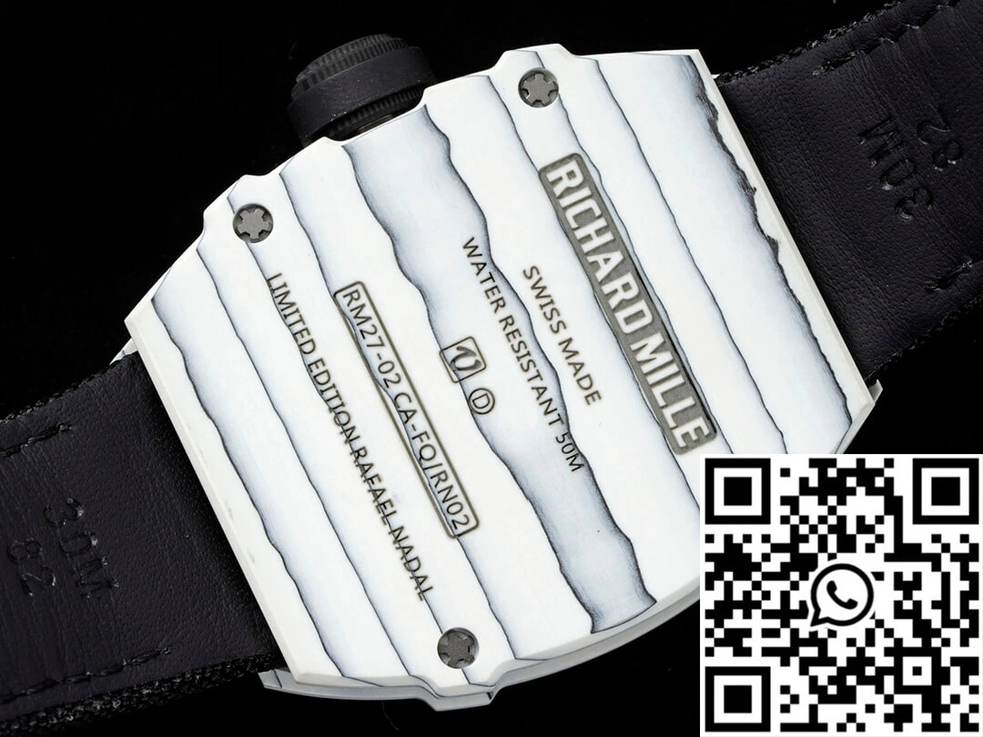Seasonal Richard Mille RM27-02 Rafael Nadal Tourbillon RM Factory Black Strap 2355