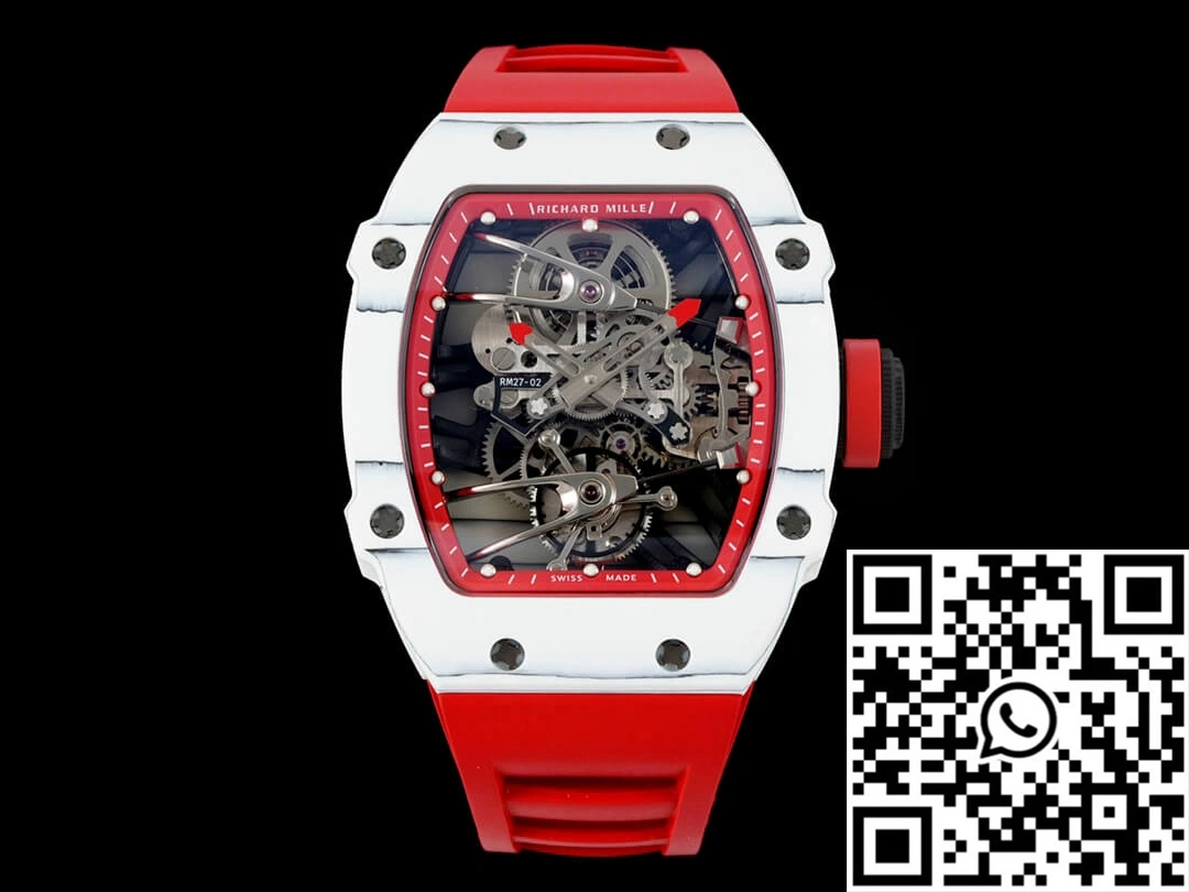 Richard Mille RM27-02 Rafael Nadal Tourbillon RM Factory Red Rubber Strap Sustainable 2353