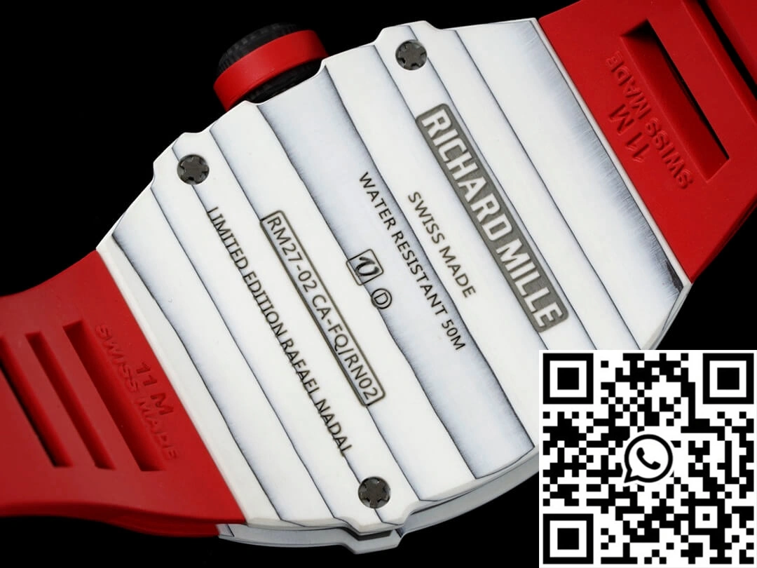 Richard Mille RM27-02 Rafael Nadal Tourbillon RM Factory Red Rubber Strap Sustainable 2353