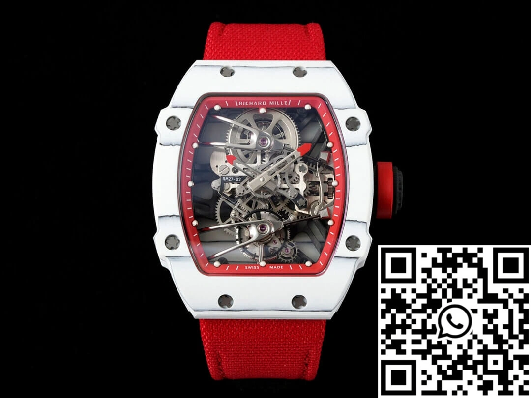 Richard Mille RM27-02 Rafael Nadal Tourbillon RM Factory Red Strap Stretchable 2354