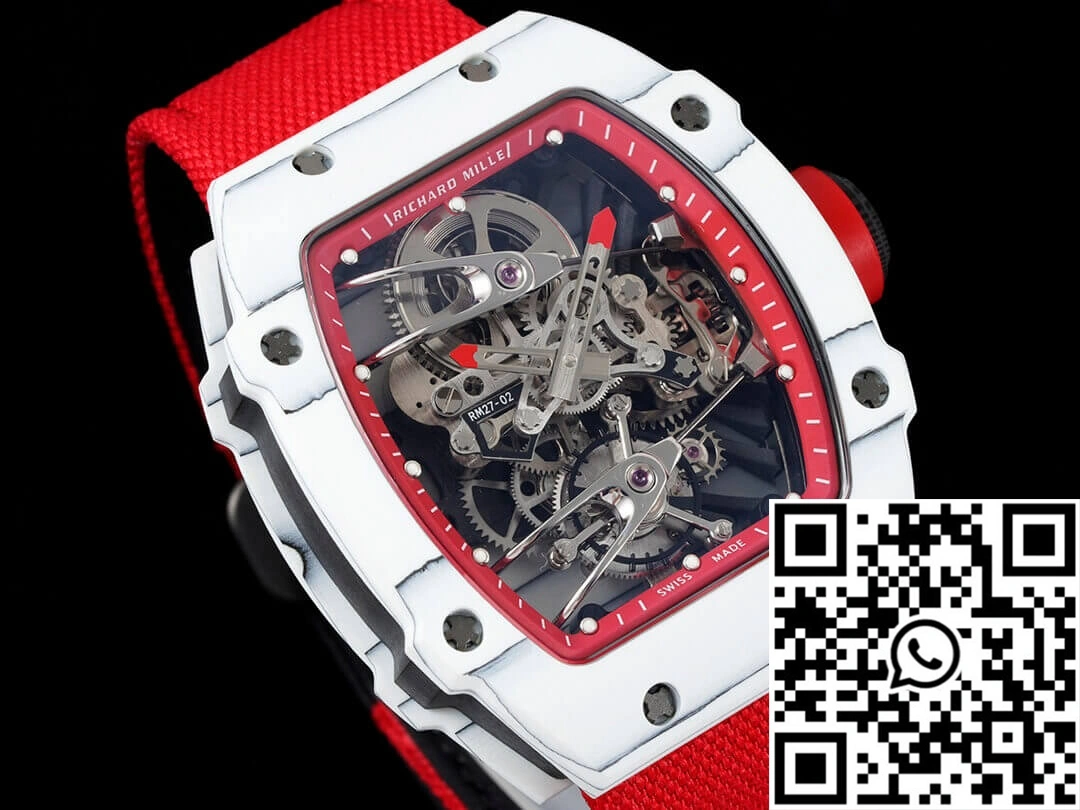 Richard Mille RM27-02 Rafael Nadal Tourbillon RM Factory Red Strap Stretchable 2354