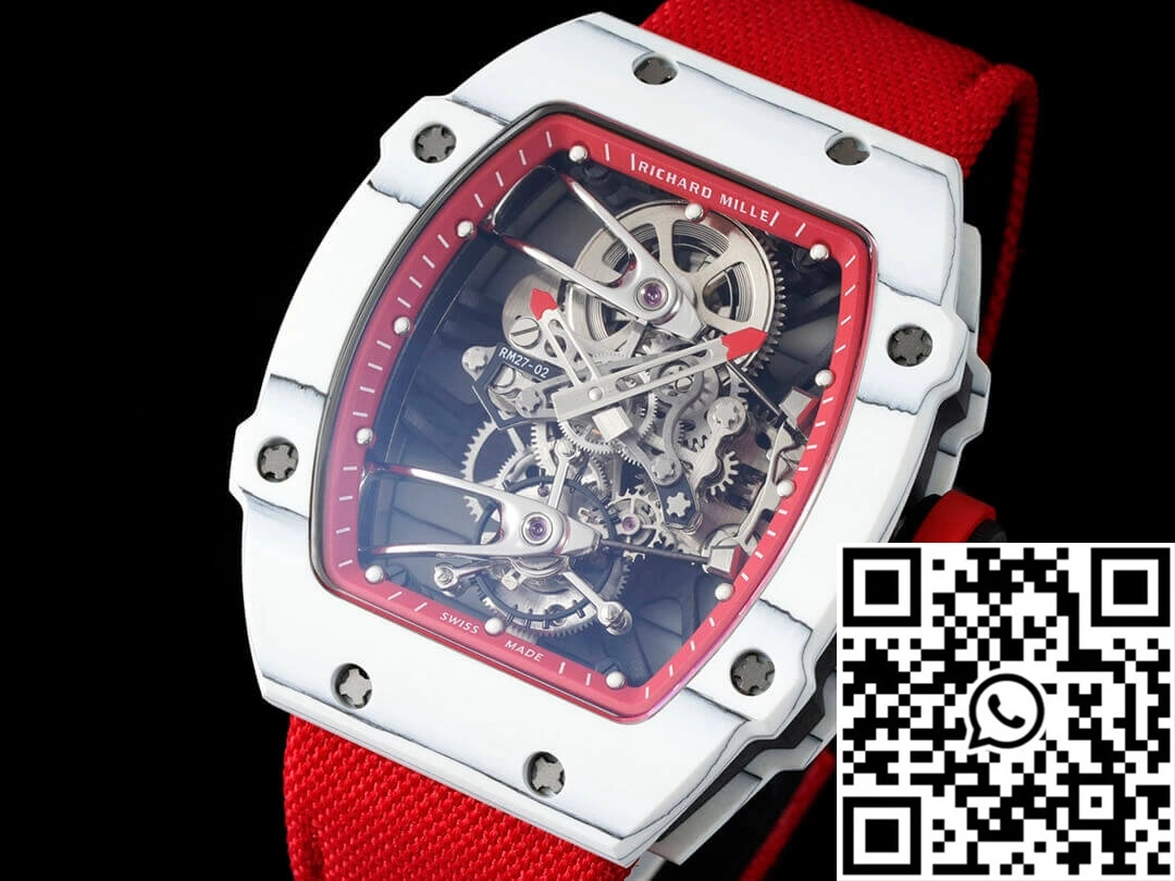Richard Mille RM27-02 Rafael Nadal Tourbillon RM Factory Red Strap Stretchable 2354