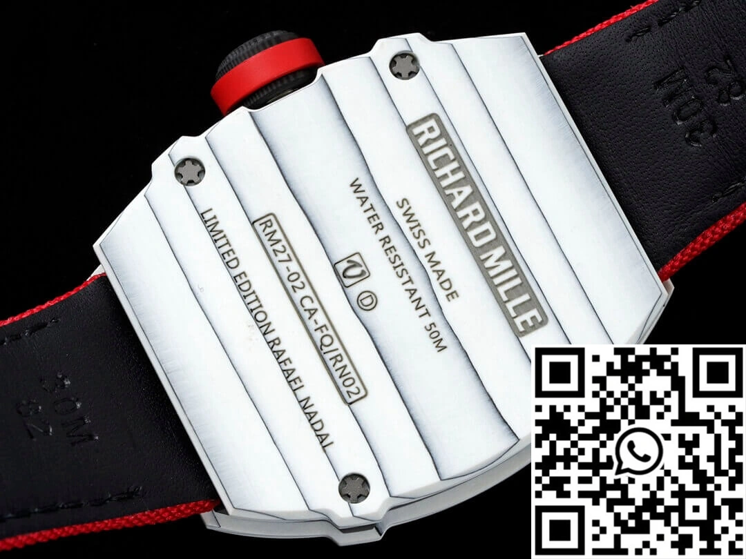 Richard Mille RM27-02 Rafael Nadal Tourbillon RM Factory Red Strap Stretchable 2354