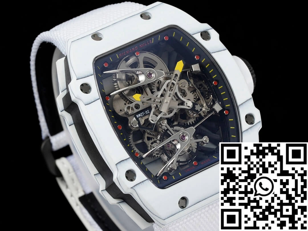 Richard Mille RM27-02 Rafael Nadal Tourbillon RM Factory White Strap Vibrant 2340