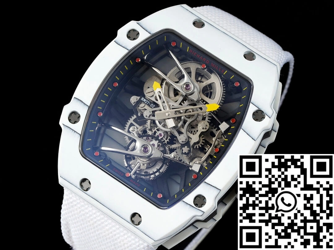 Richard Mille RM27-02 Rafael Nadal Tourbillon RM Factory White Strap Vibrant 2340