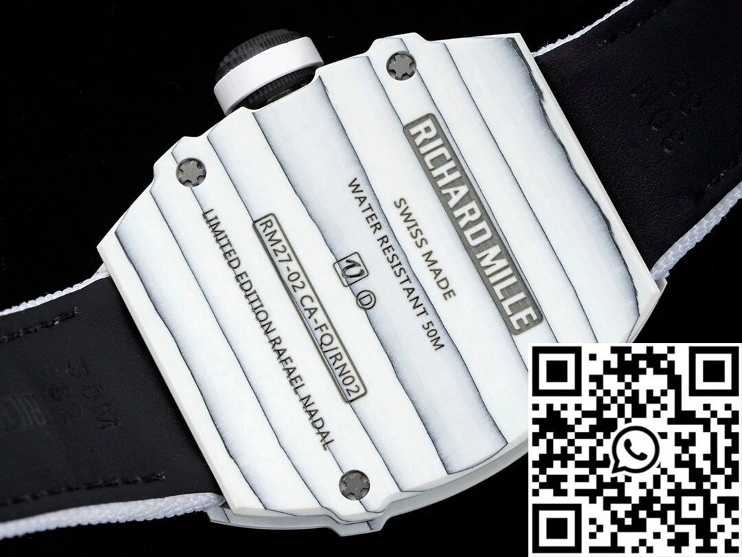 Richard Mille RM27-02 Rafael Nadal Tourbillon RM Factory White Strap Vibrant 2340