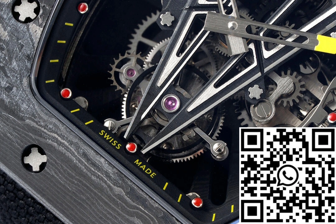 Richard Mille RM27-03 Rafael Nadal Tourbillon RM Factory Carbon Fiber Skeleton Contemporary 2343