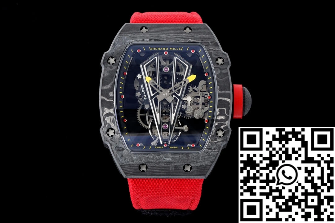 ZipUp Richard Mille RM27-03 Rafael Nadal Tourbillon RM Factory Carbon Fiber 2339