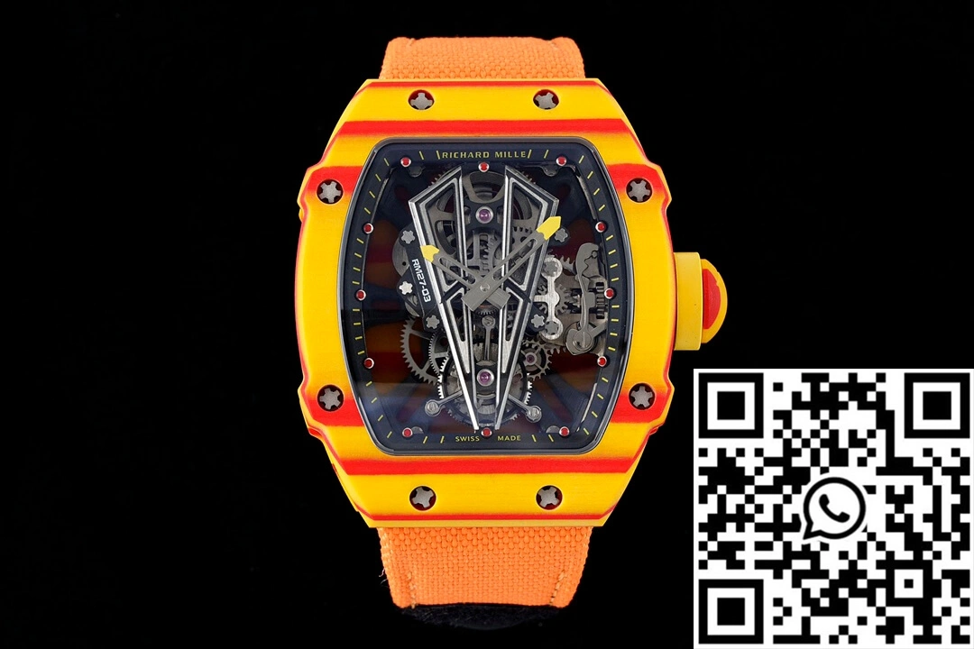 Richard Mille RM27-03 Rafael Nadal Tourbillon RM Factory Orange Strap Chic 2356