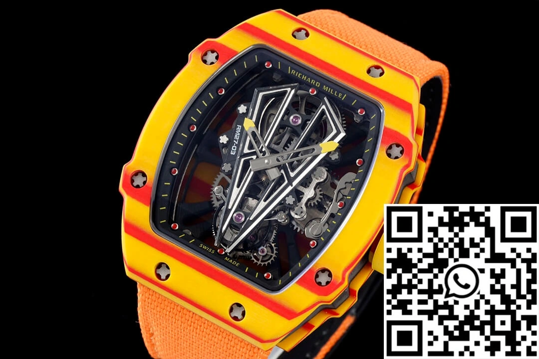 Richard Mille RM27-03 Rafael Nadal Tourbillon RM Factory Orange Strap Chic 2356