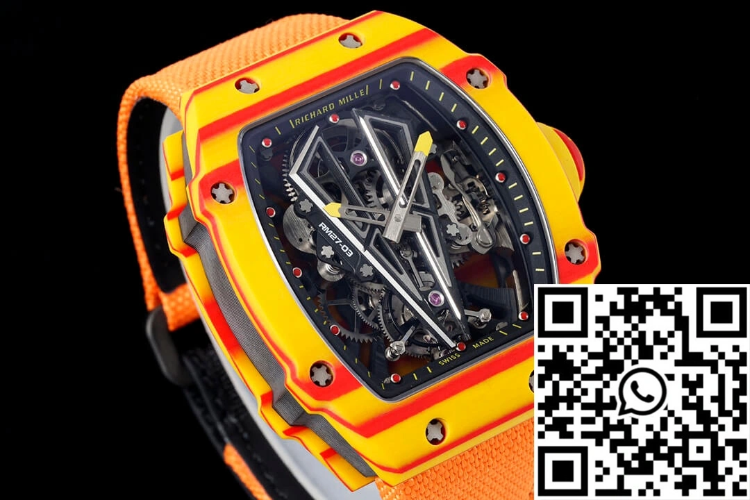 Richard Mille RM27-03 Rafael Nadal Tourbillon RM Factory Orange Strap Chic 2356