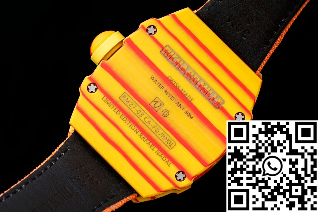 Richard Mille RM27-03 Rafael Nadal Tourbillon RM Factory Orange Strap Chic 2356