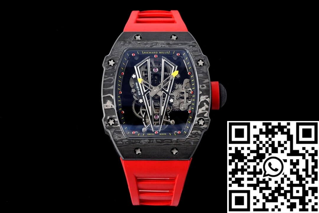 Richard Mille RM27-03 Rafael Nadal Tourbillon RM Factory Red Rubber Strap SportInspired 2342