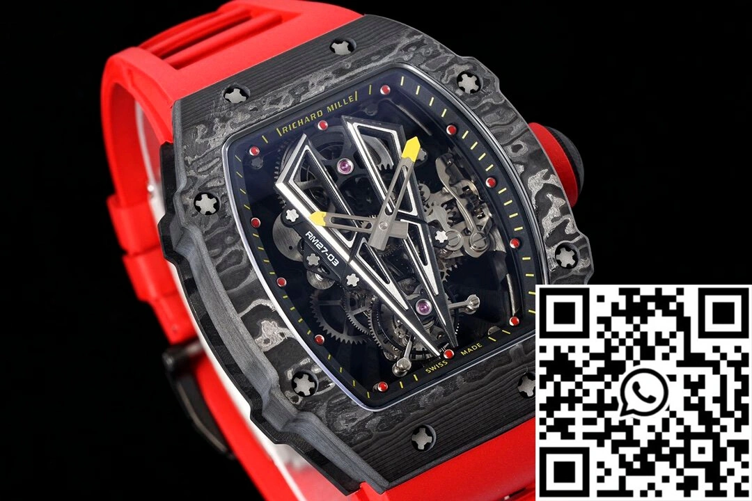 Richard Mille RM27-03 Rafael Nadal Tourbillon RM Factory Red Rubber Strap SportInspired 2342