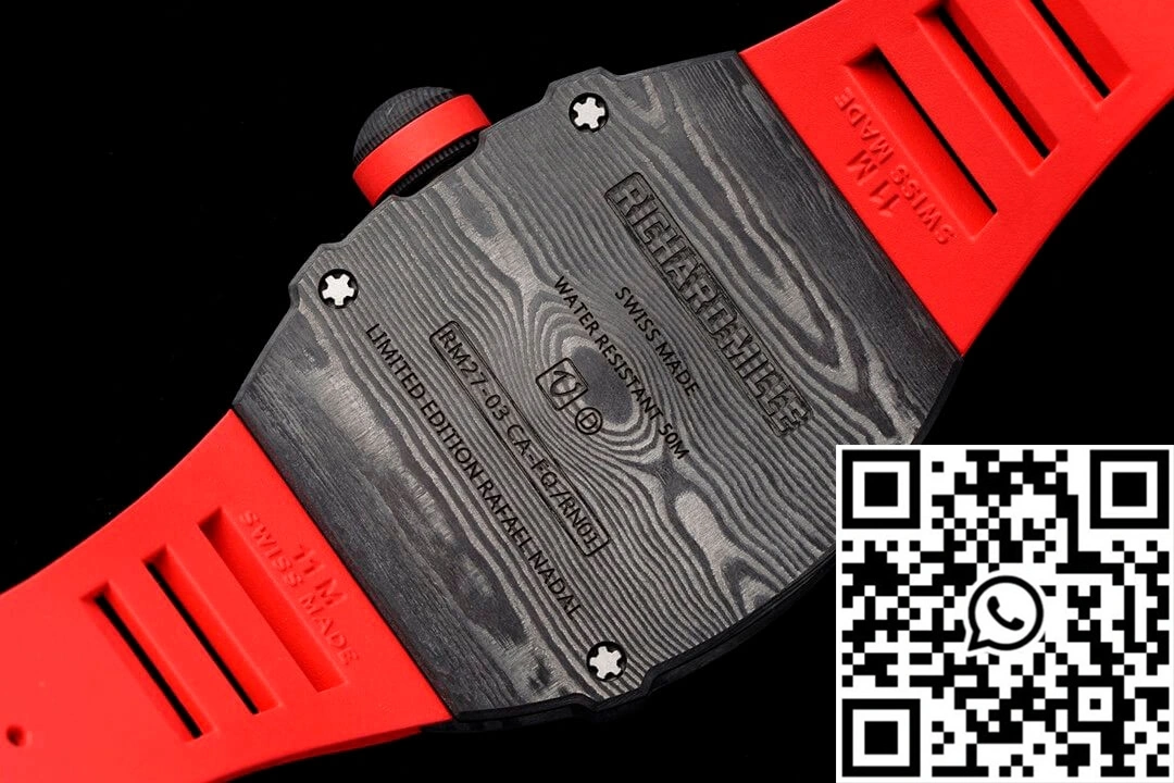 Richard Mille RM27-03 Rafael Nadal Tourbillon RM Factory Red Rubber Strap SportInspired 2342