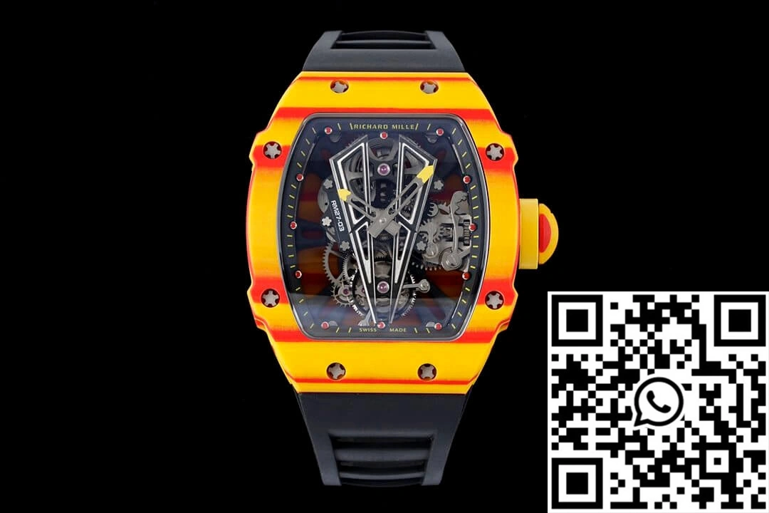 Richard Mille RM27-03 Rafael Nadal Tourbillon RM Factory Rubber Strap Breathable 2358